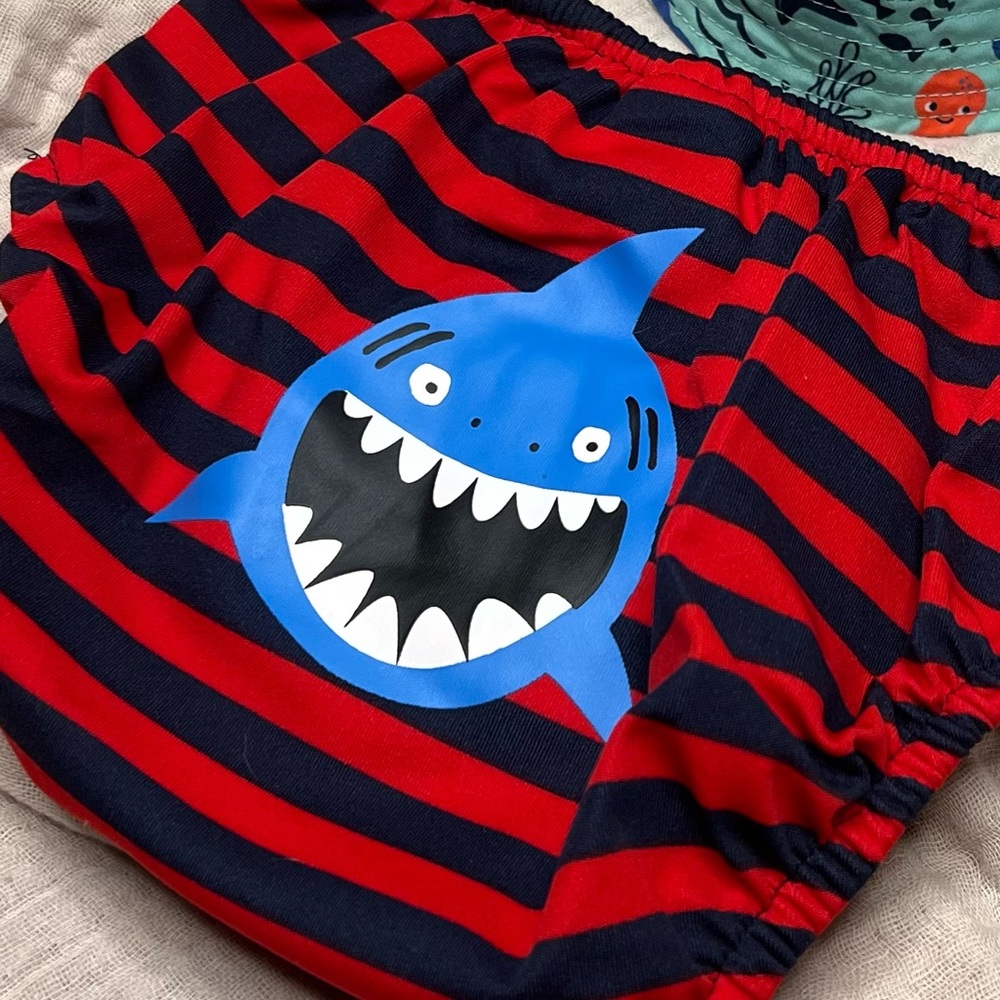 Swim underwear 3pc Set / washable